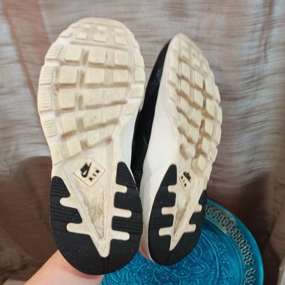 Men's Nike Air Huarache Run Ultra SE Black/White Sneakers Size 14 - Picture 7 of 7